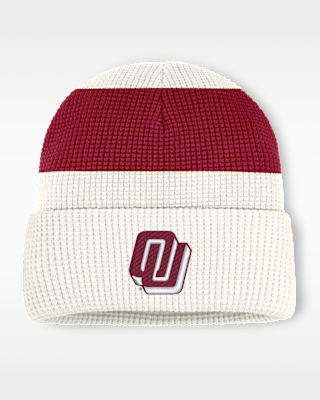 Женские Oklahoma Nike College Cuffed Beanie