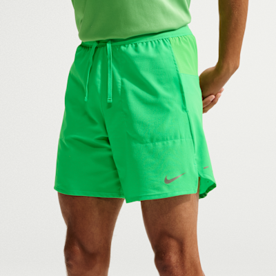 Nike Stride Dri-FIT 18 cm 2'si 1 Arada Erkek Koşu Şortu görsel 2