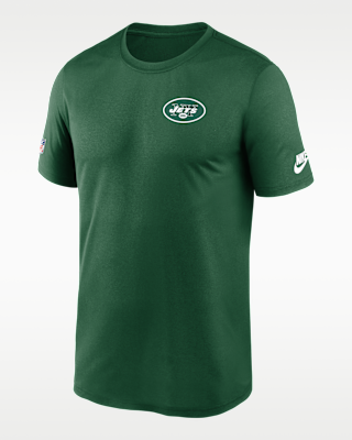 Мужская футболка New York Jets Sideline Legend Small Logo Alt Nike Dri-FIT NFL