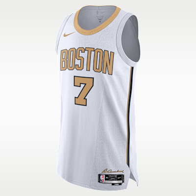 Jaylen Brown Boston Celtics City Edition Men's Nike Dri-FIT ADV NBA Authentic Jersey