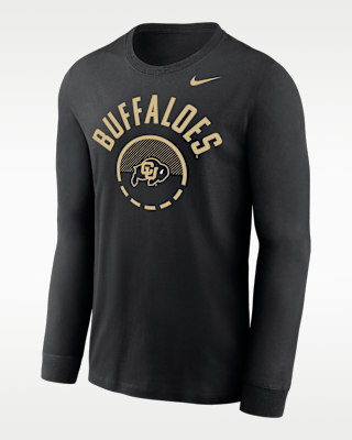Мужская футболка Colorado Basketball Shoot Around Legend Nike Dri-FIT College Long-Sleeve для баскетбола