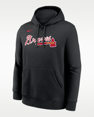 Мужское худи Atlanta Braves Club Nike MLB Pullover Hoodie