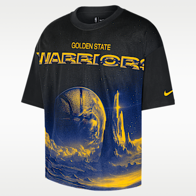 T-shirt Nike NBA Golden State Warriors Courtside pour Homme
