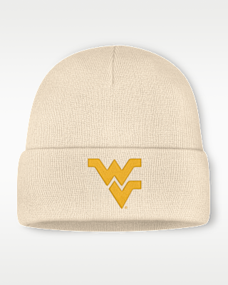 Мужские West Virginia Nike College Cuffed Beanie