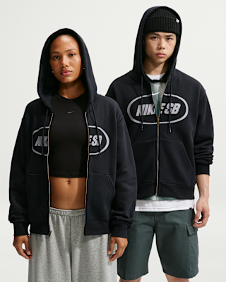 Женское худи Nike SB Fleece Full-Zip Skate Hoodie