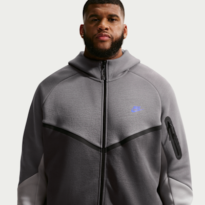 Nike Tech Fleece Windrunner Tam Boy Fermuarlı Erkek Ceketi görsel 7