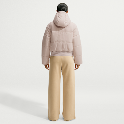 Nike Sportswear Classic Puffer Therma-FIT Bol Kapüşonlu Kadın Ceketi görsel 5