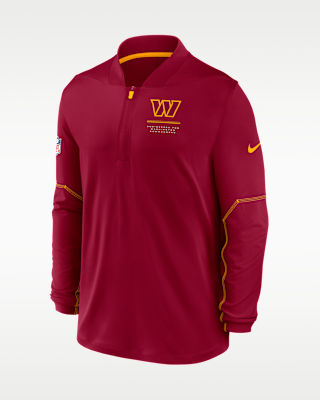 Мужские  Washington Commanders Sideline Nike Dri-FIT NFL 1/2-Zip Top