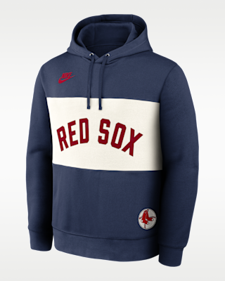 Мужское худи Boston Red Sox Cooperstown Legacy Nike MLB Pullover Hoodie