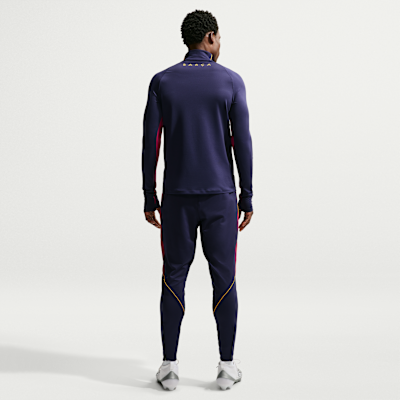 Nike FC Barcelona Strike Nike Dri-FIT Örgü Erkek Futbol Antrenman Üstü görsel 5
