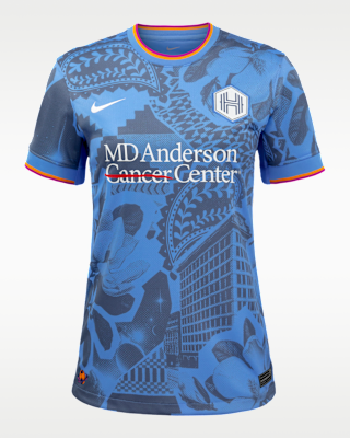 Женские джерси Houston Dash Stadium Away WOMENS Nike Dri-FIT NWSL Replica Jersey