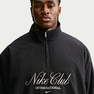Nike Club Yarım Fermuarlı Erkek Ceketi görsel 8