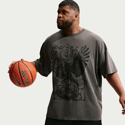 Nike Oversize Erkek Basketbol Tişörtü görsel 8