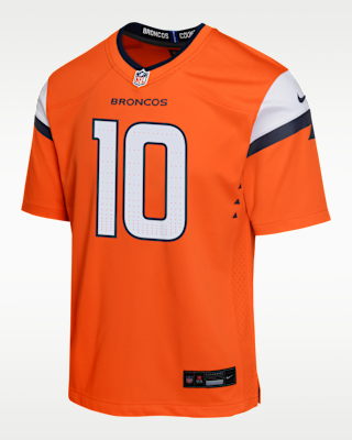 Детские джерси Bo Nix Denver Broncos Big Kids' Nike NFL Game Jersey