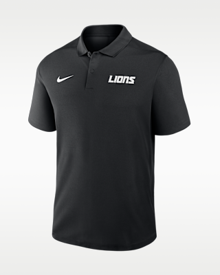 Мужские Detroit Lions Wordmark Victory Nike Dri-FIT NFL Polo