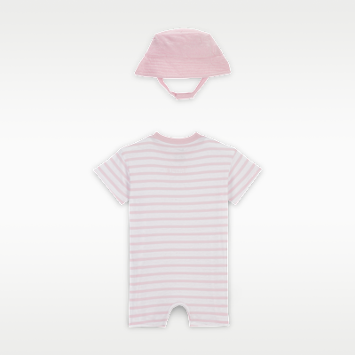 Nike Baby Short Sleeve Romper with Bucket Hat