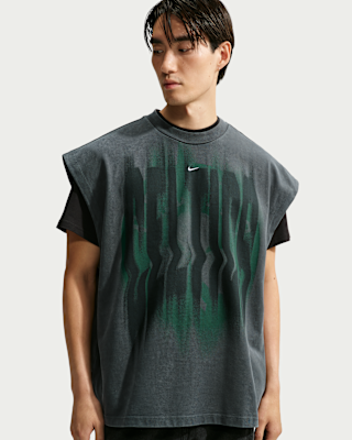 Мужские  Boston Celtics Standard Issue Nike Sleeveless Basketball Top для баскетбола
