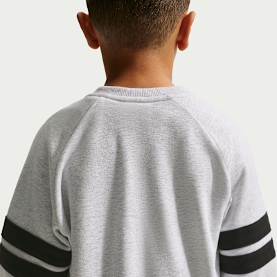 Nike Sportswear In The Zone Little Kids' French Terry Oversized Crew