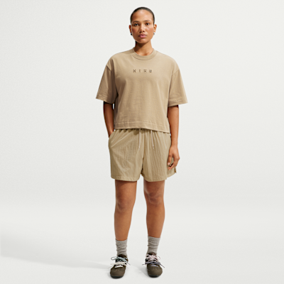 Nike Sportswear Mod-Crop Oversize Kadın Tişörtü görsel 4