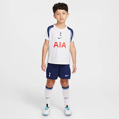 Tottenham Hotspur 2025/26 Stadium Home Younger Kids' Nike Football Replica 3-Piece Kit
