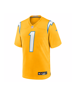 Мужские джерси Quentin Johnston Los Angeles Chargers Nike NFL Game Jersey