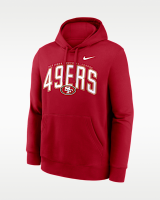 Мужское худи San Francisco 49ers Club Nike NFL Pullover Hoodie