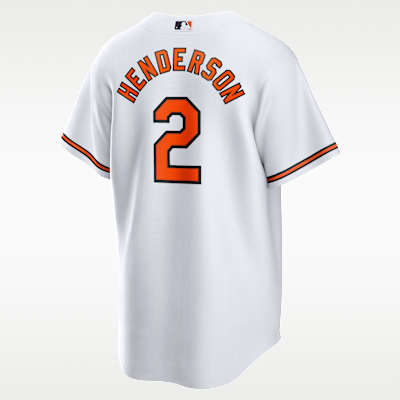 Jersey Nike de la MLB Replica para hombre Gunnar Henderson Baltimore Orioles