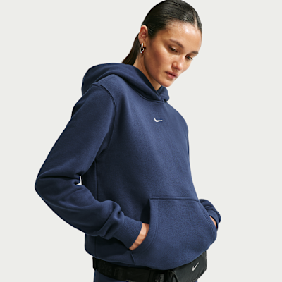Nike Studio Fleece Orta Kalınlıkta Kapüşonlu Kadın Sweatshirt'ü