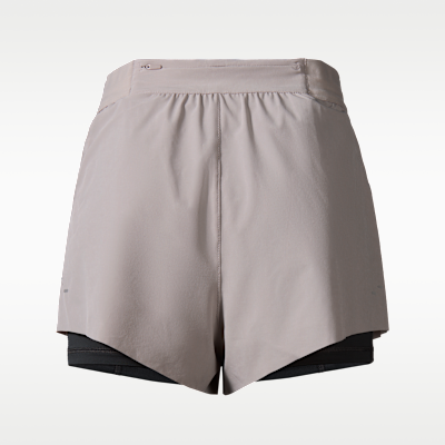 Nike Swift Dri-FIT Normal Belli 2'si 1 Arada Kadın Koşu Şortu görsel 2