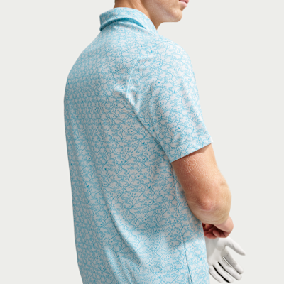 Nike Tailored Performance Microprint Erkek Golf Polo Üstü görsel 2