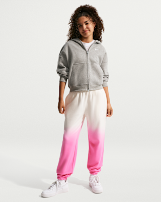 Детские Nike Sportswear Studio Fleece Big Kids' (Girls') Loose Pants
