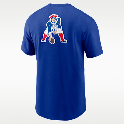New England Patriots Rewind Front And Back Hit Essential Men's Nike NFL T-Shirt