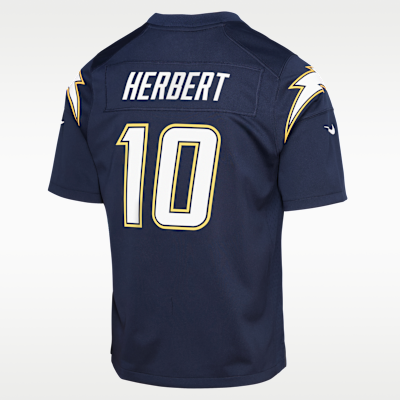Justin Herbert Los Angeles Chargers Big Kids' Nike NFL Game Jersey
