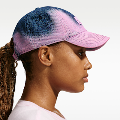 Nike Club Yumuşak Denim Boyacı Şapkası görsel 4