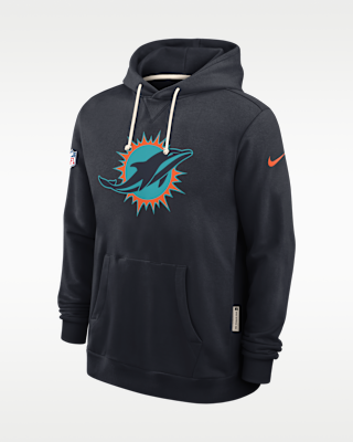 Мужское худи Miami Dolphins Rivalries Collection Sideline Nike Dri-FIT NFL Pullover Hoodie