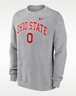 Мужские  Ohio State Arch Nike College Pullover Crew