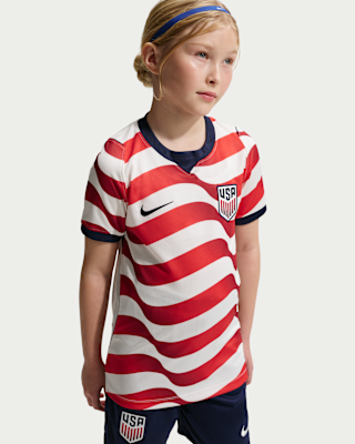 Детские джерси USMNT 2026 Stadium Home Big Kids' Nike Dri-FIT Soccer Replica Jersey