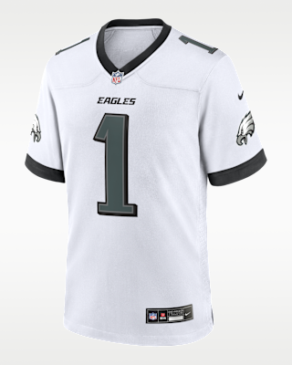 Мужские джерси Jalen Hurts Philadelphia Eagles Nike NFL Game Jersey