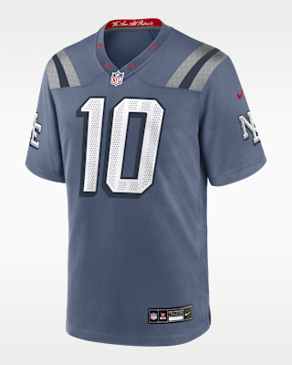 Мужские джерси Drake Maye New England Patriots Rivalries Collection Men’s Nike NFL Game Jersey