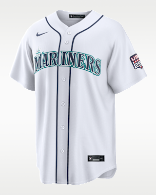Мужские джерси Cal Raleigh Seattle Mariners USA 250 Nike MLB Stadium Jersey