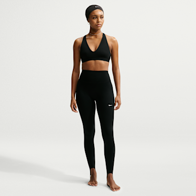 Женские леггинсы Nike One Women's High-Waisted Full-Length Stirrup Leggings
