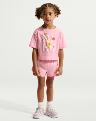 Детские  Nike Spring Into Floral Toddler Dri-FIT 2-Piece Tempo Set
