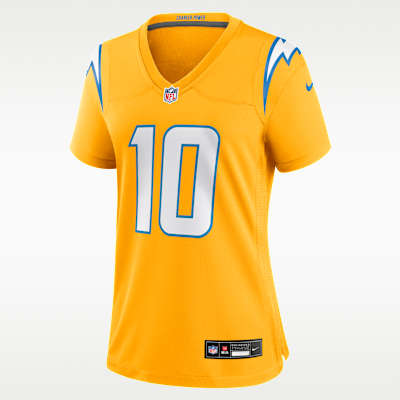 Jersey Nike de la NFL Game para mujer Justin Herbert Los Angeles Chargers