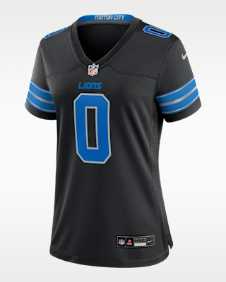 Женские джерси Jahmyr Gibbs Detroit Lions Women’s Nike NFL Game Jersey