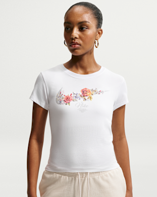 Женская футболка Nike Sportswear Chill Knit Slim Cropped