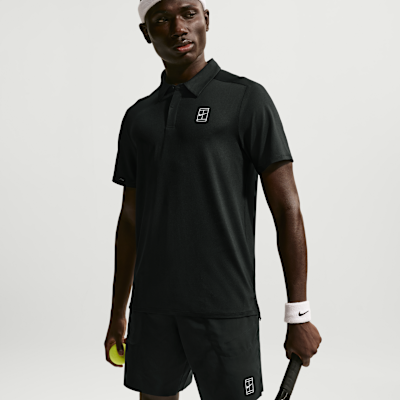 NikeCourt Advantage Dri-FIT Erkek Tenis Polo Üstü görsel 3