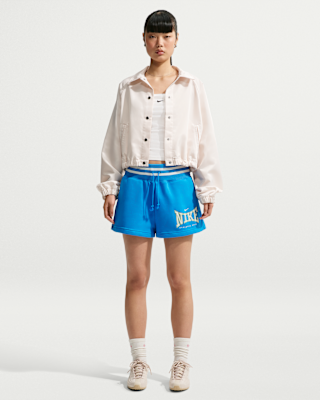 Женские шорты Nike Sportswear Phoenix Fleece High-Waisted 4" Shorts