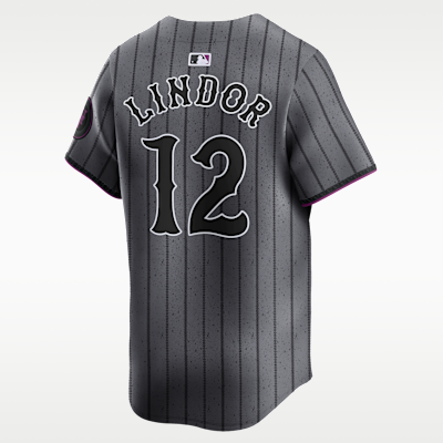 Francisco Lindor New York Mets City Connect Men's Nike Dri-FIT ADV MLB Limited Jersey