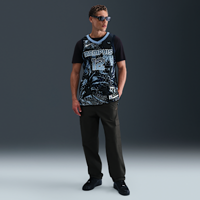 ジャ モラント メンフィス グリズリーズ 2025/26 セレクト シリーズ メンズ ナイキ Dri-FIT NBA スウィングマン ジャージー