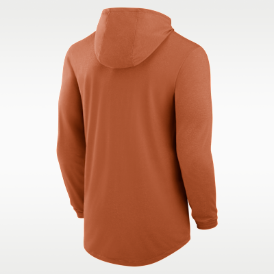 Texas Campus Arch Men's Nike Dri-FIT College Long-Sleeve Hooded T-Shirt